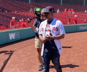 Ricky Bell Instagram - Three Strikes!! #BBD #firstpitch @fenwaypark
