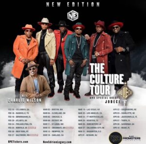 Ricky Bell Instagram - The legacy continues… Me and my Boys @newedition are hitting the road for #TheCultureTour with our friends the legendary @imcharliewilson and a recently reunited @jodecimusic  Sign up at NewEditionLegacy.com to be the 1st to get an exclusive presale code.  The tour goes on sale this Friday at 10AM.  Don’t miss All 6 coming to a city near you!
