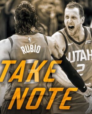 Ricky Rubio Instagram - 1st round ✅  #TakeNote #🤐