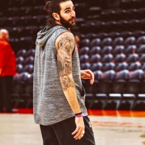 Ricky Rubio Instagram - ... an injured lion still wants to roar. ink 💉🦁 by: @corehlopez