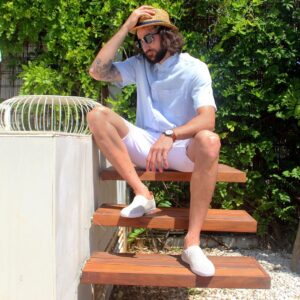 Ricky Rubio Instagram - Catch me outside in these new @Hm_Man looks this summer! #HMMan #HMxMe #Ad  http://bit.ly/HMRR_IGOrgCa