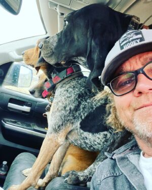 Ricky Schroder Instagram - Crazy Cat Ladies Beware...Crazy Dog Man on the Loose.