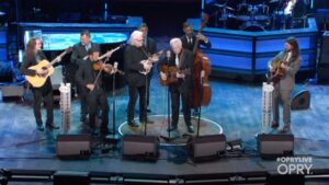 Ricky Skaggs Instagram - The @delmccouryband and Ricky Skaggs performed “I’m Blue and Lonesome” as part of the @opry live broadcast on Saturday, November 18th, 2023, celebrating Del McCoury’s two decades of Opry membership.
.
.
.
#grandoleopry #oprylive #rickyskaggs #delmccouryband #oprystage #imblueandlonesome