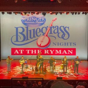 Ricky Skaggs Instagram - Ricky Skaggs and Kentucky Thunder kick off the sold out last night of the Bluegrass Nights at @theryman series tonight!
.
.
.
#ryman #rymanauditorium #rickyskaggs #kentuckythunder #bluegrass #bluegrassmusic #countrymusic #soldout