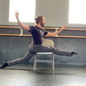 Ricky Ubeda Instagram - miss dancing w people so I settled for this chair this afternoon