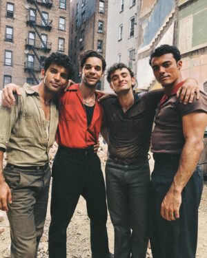 Ricky Ubeda Instagram - @westsidestorymovie IS OUT!I we finally get to share this labor of love. go see it at a theater near you. long live the movie musical 🤍🦈