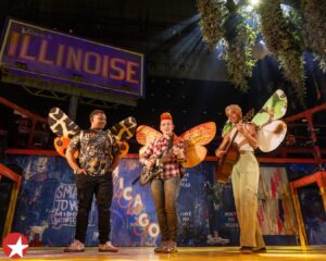 Ricky Ubeda Instagram - Welcome ILLINOISE to Broadway! See Ricky Ubeda, Ben Cook and company in the new musical 🦋

The new musical inspired by Sufjan Stevens' album ILLINOIS is directed & choreographed by Justin Peck. Peck cowrote the book with Jackie Sibblies Drury.

For tickets, visit the link in our bio!

📸: Matthew Murphy

#illinoise #sufjanstevens #justinpeck #jackiesibbliesdrury #rickyubeda #bencook #dance #dancer #dancers #broadway #musical