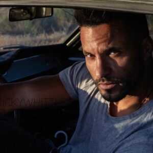 Ricky Whittle Instagram - Tatt-Tuesday🤷🏾‍♂️ no long speech, no reason, just cos😎😝 

Have a GREAT day❤️🤙🏾🙌🏾🙏🏾 

@chelsealaurenla 📸 #photography #photoshoot #portrait #gt500 #1967mustang #shelbygt500 #actorslife