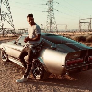 Ricky Whittle Instagram - A fantastic photographer @chelsealaurenla 📸 taking shots of me on my lil lady #eleanor #gt500 #shelby #1967mustang in the desert in LA for fun. 
Never let anyone tell you how to live your life,that you can’t do something or that you arnt enough. You are always enough,stop worrying about changing for the wrong people and just be right for yourself and your people,the ones who love and support you as you are,that will never dull your shine. Don’t pay attention to those trolling in the cheap seats,listen to the advice and wisdom of those in the arena. Focus on you , evolving and being the best version of yourself. If you focus on that and look in the mirror and like the person looking back then you are all winners. Do and be what makes you happy #yougotthis #beyourself #positivity #positivevibes #lovelife