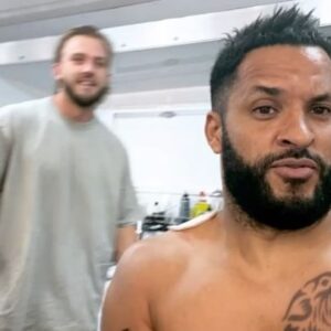 Ricky Whittle Instagram - Zero fun on this project #LandofBad 🎥🔥@landofbad.movie 😂🤣
Just the usual morning vibes provided by DJ @liamhemsworth 🔥😝@jadengarft . @theflexifinger and @infinitefx_cole_ with the moves 🔥🤣 #action #thriller #movie #makeuptrailer #squadgoals #castgoals
So much fun on this set with such a great bunch of amazing people. Ugh I never want it to end, think I’m moving here to become a #Hemsworth #rickyhemsworth I’m the #WhittleHemsworth 😅😂 #thefourthbrother 😂🤣❤️🙌🏾 we family yall @liamhemsworth @hemsworthluke 
Hate to disappoint y’all but other than being stunningly handsome,successful, talented, unfortunately @miloanthonyventimiglia and the Hemsworth’s are also incredibly funny,caring,generous,cool ass dudes😫🤦🏾‍♂️ they sadly have no flaws guys🤷🏾‍♂️ #goals