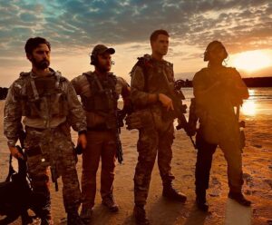 Ricky Whittle Instagram - I’m not sayin my squad is better than yours…. It just is🔥🎥😎

#LandofBad 🎥🇦🇺

Day 1- Meet the team ;

@miloanthonyventimiglia 🔥
@hemsworthluke 🔥
@liamhemsworth 🔥

A Great first day in the can with this insanely talented cast and crew. 
This is gonna be fun😈
@superswift @davidfrigerio #action #thriller #military #specialforces #miloventimiglia #lukehemsworth #liamhemsworth #rickywhittle #guns #australia #goldcoast #sunrise #beach