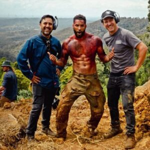Ricky Whittle Instagram - Where do you start? What a great ride with an incredible group of peeps❤️🙌🏾 #LandofBad 🎥
Casting directors #maryvernieu #michellewadebyrd put together a band of brothers and sisters with crazy chemistry. Director @superswift was one of the reasons I did this movie, check his previous work and you’ll see why, man is a visual genius🔥the script is fire from @davidfrigerio I was hooked from page 1,love these dudes👏🏾 an awesome line up of producers who arnt just talented in their field but great people (we all should know that’s rare and these peeps were wonderful) #michaeljefferson #markfasano #ariannefraser #debglover #jaredpurrington #traceyrobertson #traceyviera the production team,Judy Georgia Hannah Sam that guided me to and through the whole process and then home safely. Accounts, catering😜Ari Jordan Sahel in transport,Amy and Leno,all at base camp,our awesome costume dept,hair and makeup that kept me warm/cool and highly entertained🤣 the awesome crew who have to be the funniest and most relaxed crew I’ve ever worked with, soooooo much banter and fun yet worked their socks off on a incredibly physically demanding project💪🏾 Weapons training team Paul jock Potts Kinney. The beautiful indigenous family that started our journey by blessing our production❤️🙏🏾 Victoria Christie janette Alice and all at @langhamgoldcoast for my beautiful stay❤️and of course my reps #nate #elizabeth #gavin #lev #gersh #dentonbrierly #ginsburgdanielskallis special mention @ruthannefrigerio #rockie #kir 
Just a huge Thankyou to the many names and departments that arnt on camera but put so much into making these projects,pre /during and post production. It’s impossible to name everyone but know I’m so grateful to you all for an incredible experience that I can’t wait to share with fans out there #landofbad @landofbad.movie #action #thriller #movie #2023 #grateful #australia #goldcoast #butwhymalemodels 🤣🤷🏾‍♂️😎