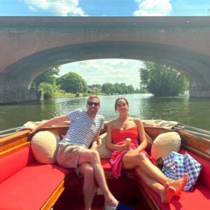Ricky Wilson Instagram - Me and Grace had the best time on our 3 day honeymoon… messing about on the river, sitting in the garden, and eating too much. Thanks to everyone at @limelightescapes @limelightloves
For sorting it out, and all at @braycottages for being so great. 
:)