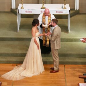 Ricky Wilson Instagram - We’ve been wed for 2 months now. I never properly thanked @cherrywilliamslondon for making both of Grace’s dresses. If you’re thinking of getting married, or if you just want a wedding dress, she’s the best.