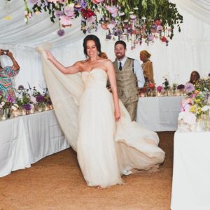 Ricky Wilson Instagram - We’ve been wed for 2 months now. I never properly thanked @cherrywilliamslondon for making both of Grace’s dresses. If you’re thinking of getting married, or if you just want a wedding dress, she’s the best.