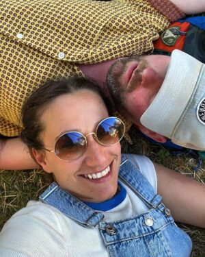 Ricky Wilson Instagram - And finally, me and my wife @glastofest 👍