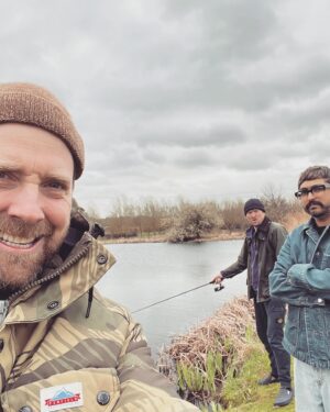 Ricky Wilson Instagram - At the studio. Day 2. Whitey working on hooks.