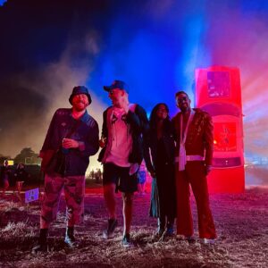 Ricky Wilson Instagram - More Glastonbury with my 2nd best friend and Max and Jill.
