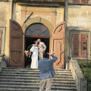 Riley Dandy Instagram - Witnessing my friends getting married in Tuscany was next level. Seeing Italy, Paris and London through my mom and sister’s eyes while they explored for their first time was really special. Traveling with family for an extended period of time teaches you a lot. Drinking hundreds of Aperol spritz increases life expectancy by approximately 43 weeks. Getting tattooed in other countries is the best souvenir. What a beautiful whirlwind of a trip.