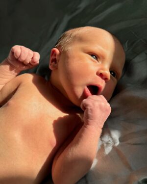 Riley Harper Instagram - Welcome to the world Rhodes Baxter Harper. 👶🏼
6/2/24.  We love you more than words can say little girl.