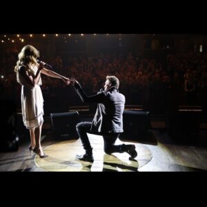 Riley Smith Instagram - Thanks to @nashvilleabc , I got the unforgettable opportunity to stand (and kneel) in the hallowed “circle” on the #grandoleopry stage. With Miss @conniebritton of all people. We did a duet. That was my first performance on the show and I had only been in Nashville about a week at that point. Talk about being thrown in the deep end. I swam. And to this day it’s one of my most cherished performance memories.
#fbf