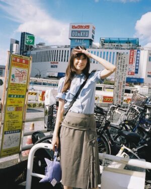 Rina Ohta Instagram - 📍新宿駅 / Shinjuku sta. 🌞