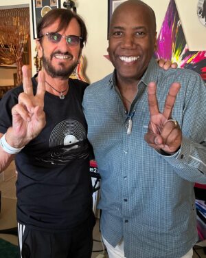 Ringo Starr Instagram - Thank you, Mr. Bassman peace and love, Ringo. 😎✌️🌟❤️🌻🎶🥦💕☮️