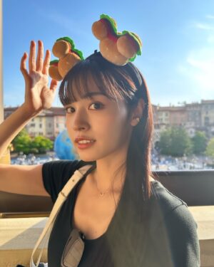 Rinka Otani Instagram - 今週どうだった？雨大変だったよね
載せそびれディズニー🎞️🧞‍♂️