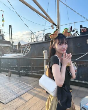 Rinka Otani Instagram - 今週どうだった？雨大変だったよね
載せそびれディズニー🎞️🧞‍♂️