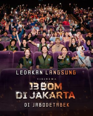 Rio Dewanto Instagram - Perjalanan ledakan langsung 13 Bom di Jabodetabek pada minggu pertama penayangan film #13BomdiJakarta selesai!

Sekarang 13 Bom sedang diledakkan langsung di Surabaya, Semarang, Purwokerto, dan Bandung. Warga DAR DER DOR di kota-kota tersebut, jangan sampai kelewatan ya!

#13BomdiJakartaFilm
#SedangTayangdiBioskop
