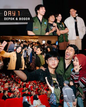 Rio Dewanto Instagram - Perjalanan ledakan langsung 13 Bom di Jabodetabek pada minggu pertama penayangan film #13BomdiJakarta selesai!

Sekarang 13 Bom sedang diledakkan langsung di Surabaya, Semarang, Purwokerto, dan Bandung. Warga DAR DER DOR di kota-kota tersebut, jangan sampai kelewatan ya!

#13BomdiJakartaFilm
#SedangTayangdiBioskop