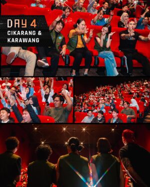 Rio Dewanto Instagram - Perjalanan ledakan langsung 13 Bom di Jabodetabek pada minggu pertama penayangan film #13BomdiJakarta selesai!

Sekarang 13 Bom sedang diledakkan langsung di Surabaya, Semarang, Purwokerto, dan Bandung. Warga DAR DER DOR di kota-kota tersebut, jangan sampai kelewatan ya!

#13BomdiJakartaFilm
#SedangTayangdiBioskop