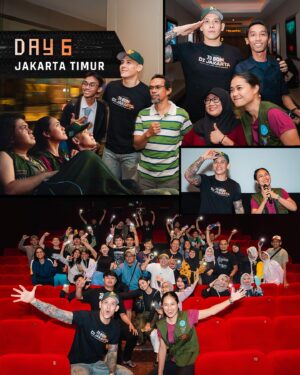 Rio Dewanto Instagram - Perjalanan ledakan langsung 13 Bom di Jabodetabek pada minggu pertama penayangan film #13BomdiJakarta selesai!

Sekarang 13 Bom sedang diledakkan langsung di Surabaya, Semarang, Purwokerto, dan Bandung. Warga DAR DER DOR di kota-kota tersebut, jangan sampai kelewatan ya!

#13BomdiJakartaFilm
#SedangTayangdiBioskop