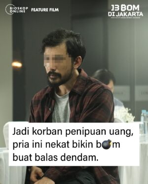 Rio Dewanto Instagram - Arok adalah satu dari sekian banyak orang yang jadi korban. Kekecewaan Arok (@riodewanto) udah meledak banget sampe dia beneran mau ngeledakin tempat-tempat krusial yang menurut dia bisa bantu capai tujuannya!! 💣🔥

Gas nonton film 13 Bom di Jakarta di bioskoponline.com biar ngerti apa yang bikin Arok semarah itu! 😩

#13BomdiJakarta 
#BioskopOnlineFeatureFilm