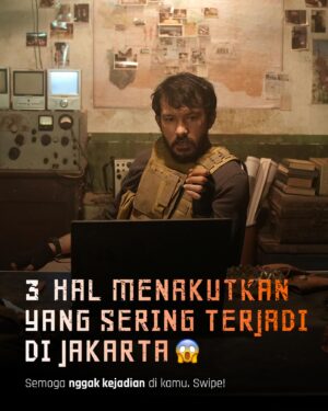 Rio Dewanto Instagram - Mana yang paling nakutin buat kamu nih? Atau jangan-jangan ada yang lebih nyeremin? 👀

Kalo Oscar (@chiccokurniawan) sama William (@ardhitopramono) sih lagi takut banget sama #13BomdiJakarta yang udah bisa kamu tonton di bioskop 💣💥

#13BomdiJakartaFilm
#SedangTayangdiBioskop