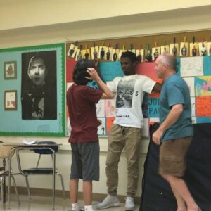 Rio Mangini Instagram - #IntergalacticLust @_jalonhoward @everything.sucks @netflix stunt rehearsals