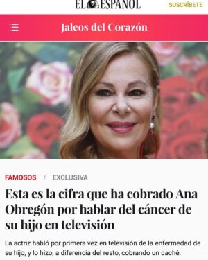 Risto Mejide Instagram - Hay ocasiones en las que odio profundamente que el tiempo me acabe dando la razón. 
Ésta es una de ellas. 
Efectivamente, @ana_obregon_oficial. 
No todo vale.

Que nadie se engañe. Si el mercado del morbo sigue rentabilizando la desgracia ajena, si paga estas ingentes cantidades de dinero es porque puede, porque le sale a cuenta, y por eso ahí sigue, cebándose siempre con los más débiles -anímica y psicológicamente- a golpe de exclusiva. 

Dicho esto, para los que os interese mi opinión, sigo defendiendo INCLUSO EN ESTE CASO que cada uno haga con su vida lo que quiera o lo que pueda dentro de la legalidad, y le deseo de corazón lo mejor a esa niña, ojalá estos cheques no le pasen factura.
