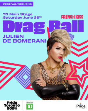 Rita Baga Instagram - Be______ merveilleux! BGB x Pride Toronto presents French Kiss! A full hour hosted by Rita Baga and featuring Francophone superstars from France, Belgium and Québec including Nicky Doll, La Grande Dame, Keiona, La Veuve and Clay Thorris.
BGB x Pride Toronto présente French Kiss! Une heure complète animée par Rita Baga et avec des vedettes francophones venant de la France, de Belgique et du Québec y compris Nicky Doll, La Grande Dame, Keiona, La Veuve et Clay Thorris.
#bepridetoronto #pridetoronto2024  #dragracefrance