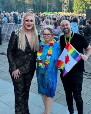 Rita Baga Instagram - 🇱🇹 VILNIUS 🇱🇹

Back from an incredible weekend in Lithuania, thanks to @go.pride.lt and Vladimir for everything! The crowd, the energy, the fun, the laughs..

Retour sur un magnifique weekend à Vilnius, Lituanie. Que de beaux moments, de belles rencontres et de beaux souvenirs.

Merci à @ladiva_live qui a facilité tout ça (félicitation pour ta performance respective 😂) et à touste pour le bel accueil.