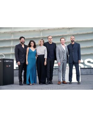 Rita Cabaço Instagram - Estreia de Great Yarmouth-Provisional Figures, de @marcodmartins na competição oficial do @sansebastianfes 

📷 @nunolopes e Jorge Fuembuena 

@umapedranosapato 
@levelkfilm 
@globalpress 
@ottodame 
@theboard_actorsagency
@leonardogaribaldi