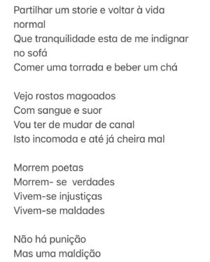 Rita Cruz Instagram - Escrevi estas palavras  em  forma de desabafo, do que aconteceu dia 1 de Julho. O dia 1 de julho de 2024 foi um dia muito triste para todos nós enquanto sociedade .