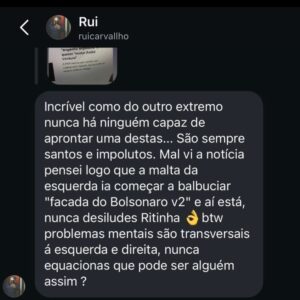 Rita Marrafa de Carvalho Instagram - Liberdade de expressão do bem. 😎