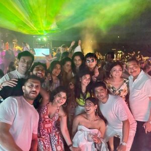 Ritesh Sidhwani Instagram - When Kochhars & Shahs take on Phi Beach, epic nights become unforgettable memories