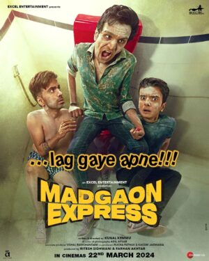 Ritesh Sidhwani Instagram - Bachpan ke sapne… lag gaye apne!!!
#MadgaonExpress mein aapka swagat hai. Taiyaar ho jao ek yaadgaar yatra ke liye. Releasing on 22nd March at cinemas near you.

@divyenndu @pratikgandhiofficial @avinashtiwary15 @norafatehi @upendralimaye @chhaya.kadam.75 @kunalkemmu @faroutakhtar @roo_cha @kassimjagmagia @vishalrr #Olly  @adilafsarz @imanojchouhan @excelmovies  @zeemusiccompany @aafilms.official