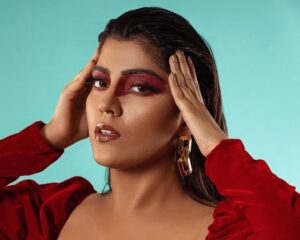 Ritika Sukheeja Instagram - Your hottest dream in RED
.
.
.
@johndinakaranphotography @mithus_mua
.
#portraitsquad #portraitshots #boutique #fashion #style #love #cute  #beauty #beautiful #pretty #eyes #model #dress  #heels #styles #outfit #jewelry #shopping #smile #misskollywood #missindia #beautypageant #pageant #missindia #pagentry #model