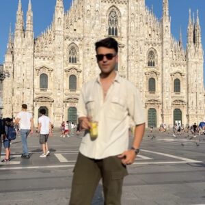 Ritvik Arora Instagram - Milan dump but cannot dump milan 🤌