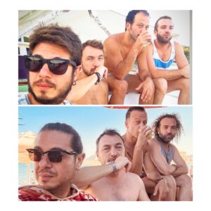 Riza Kocaoğlu Instagram - 10 yıl önce 10 yıl sonra,canım arkadaşlarımla @cemkarciofficial @ulucbay @ozgurcakit