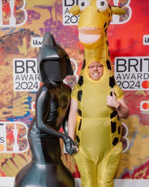 Rob Beckett Instagram - move over roman, britannia’s got a new crush #BRITs
