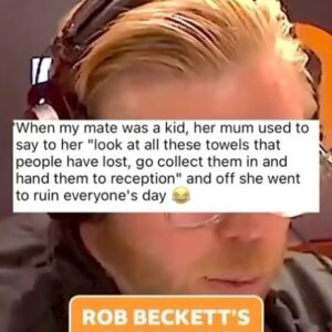 Rob Beckett Instagram - Recently on my @bbcradio2 show I spoke about sun lounger etiquette on holiday and I loved this comment of someone sending their kid off to clear all the towels freeing up the beds 🤌

For my @BBCRADIO2 show I want to know about the games you’ve come up with to get your kids doing something useful? 

Maybe you’ve got a game around doing the dishes? A game you play in the supermarket to speed up the food shop? A way to get your kids to reserve a table in a busy cafe?

Whatever is it get in touch! Comment below or email rob.beckett@bbc.co.uk 🚨