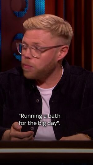 Rob Beckett Instagram - More iconic unseen moments, from savage rejections to an Instagram fumble at @realjoeswashy and @staceysolomon's wedding 🛁 💒 😆